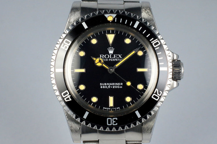 1986 Rolex Submariner 5513