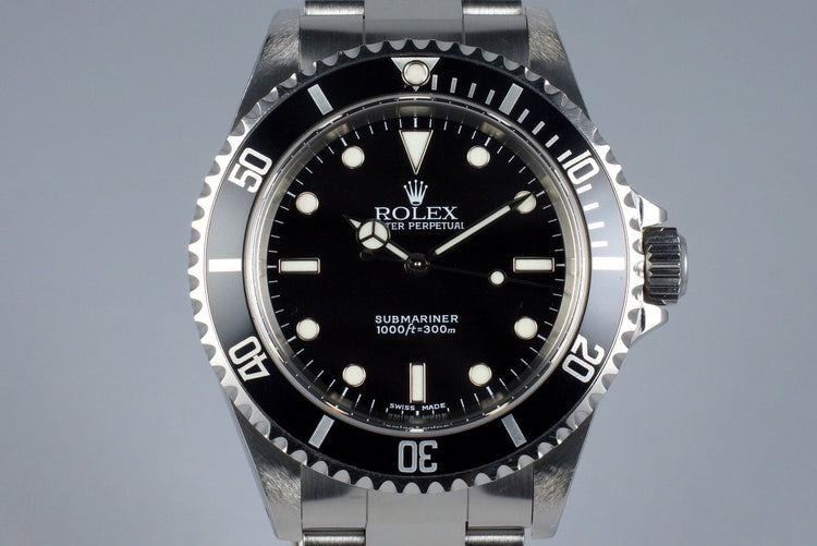 2002 Rolex Submariner 14060M