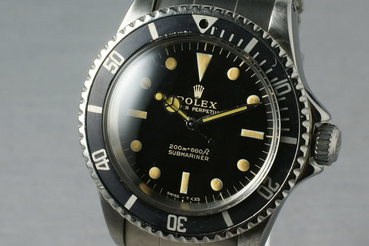 Rolex Submariner 5513 GILT Dial