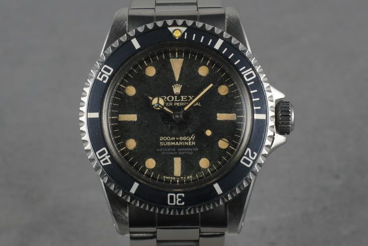 1963 Rolex Submariner 5512 PCG with 4 line gilt non chapter ring dial