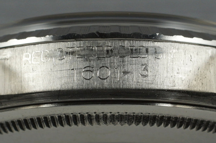 1970 Rolex DateJust 1603 Silver Dial