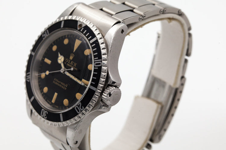 1965 Rolex Submariner 5513 Glossy Gilt Dial