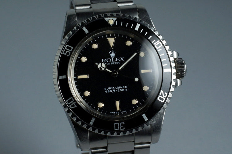 1989 Rolex Submariner 5513