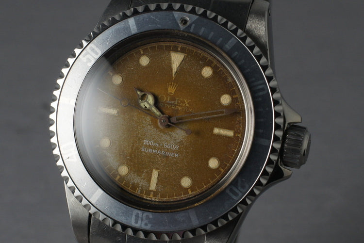 1962 Rolex Submariner 5512 PCG with Tropical Chapter ring dial