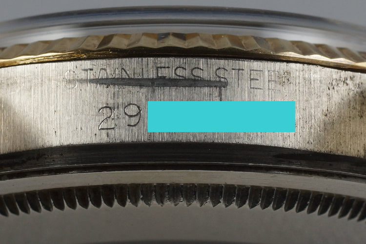 1971 Rolex Two Tone DateJust 1601 with Brown Dial