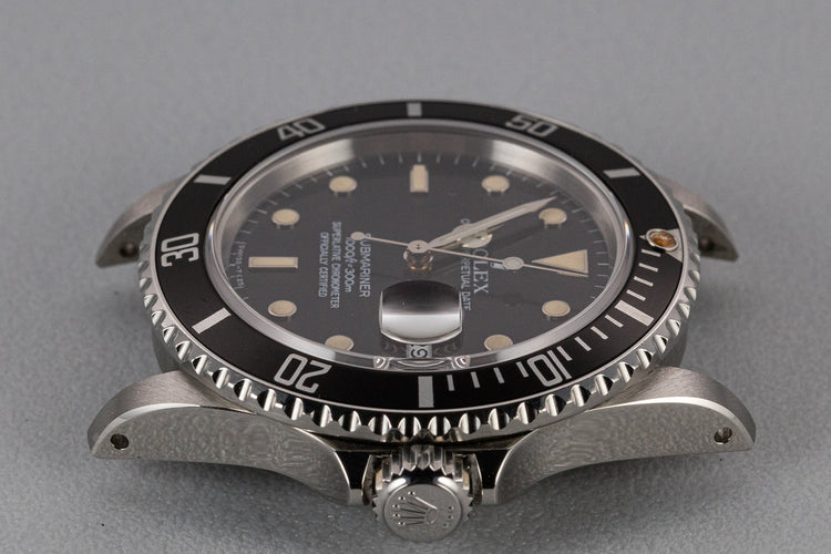 1985 Rolex Submariner 16800 with Box and Service Estimate