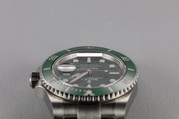 2018 Rolex Green Submariner 116610LV "Hulk" with Box and Papers