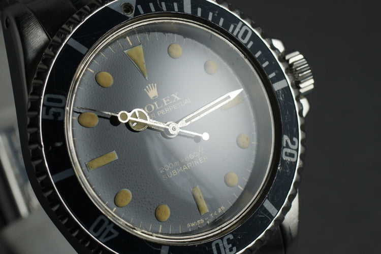 Rolex Submariner 5513 with Bart Simpson GILT Dial