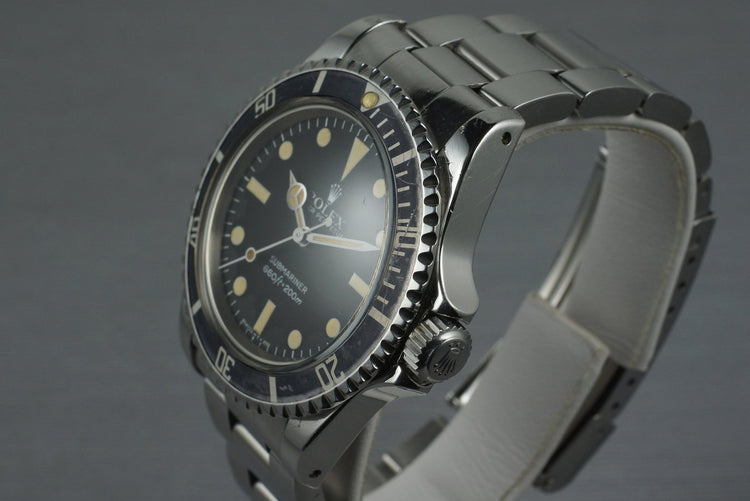 1982 Rolex Submariner 5513 Mark 4 Maxi Dial4