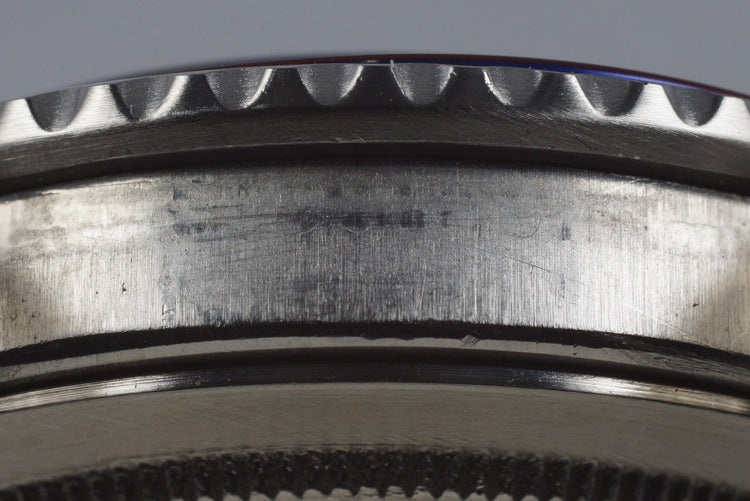 1960 Rolex GMT 1675 PCG Service Dial with Box