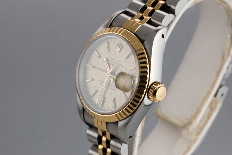 1986 Ladies Rolex Two-Tone DateJust 69173 with Box and papers