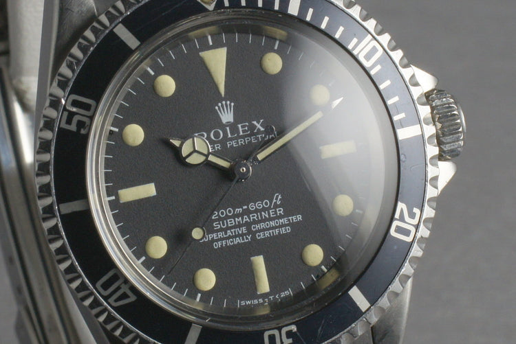 Rolex Submariner 5512 Meters First