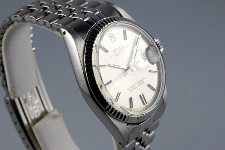 1971 Rolex Datejust 1601 Silver Dial
