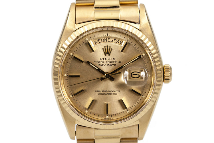 1969 Rolex YG Day-Date 1803
