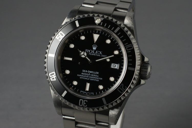 1996 Rolex Sea Dweller 16600