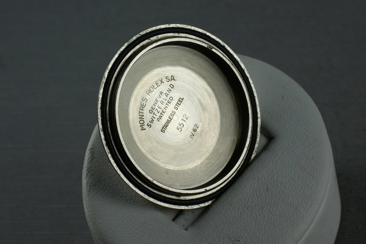 Rolex Submariner 5512 PCG with Chapter Ring Tropical Dial