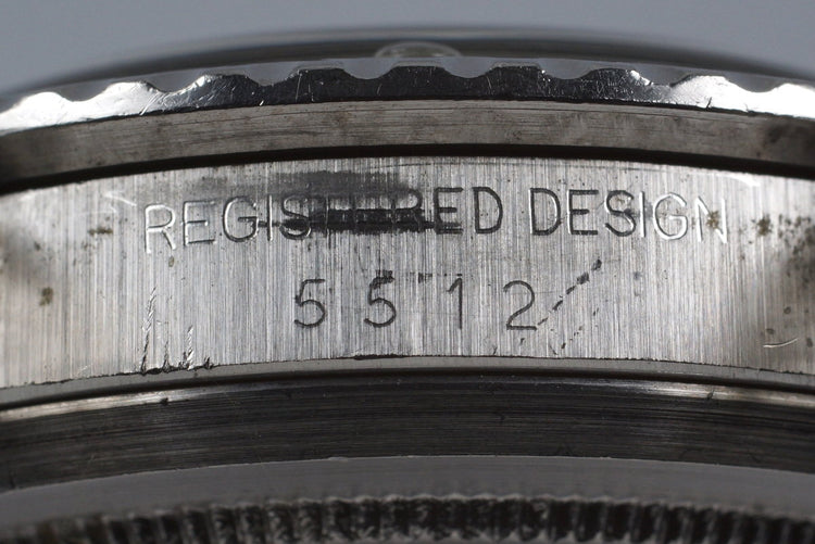 1972 Rolex Submariner 5512 4 Line Dial