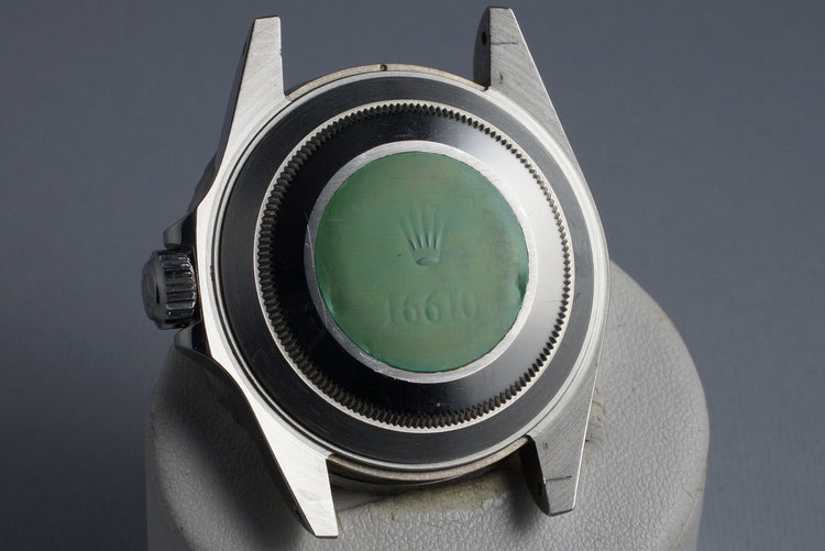 1991 Rolex Submariner 16610