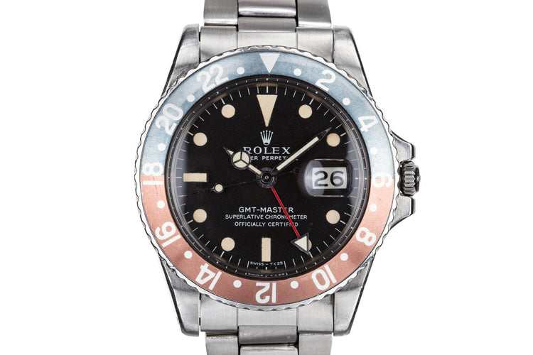 1968 Rolex GMT-Master 1675 "Pepsi" with MK 1 Dial