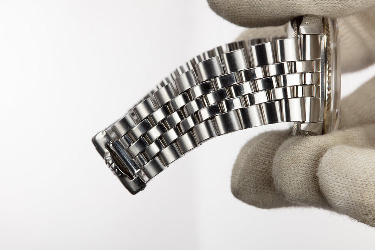 1968 Rolex DateJust 1601 No Lume Silver Dial