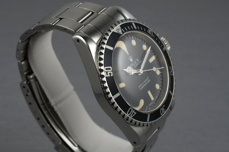 1966 Rolex Submariner 5513 Meters First Dial
