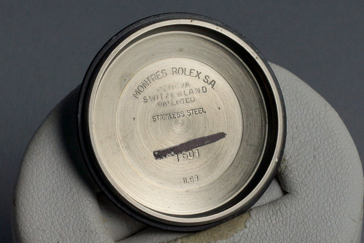 1968 Rolex DateJust 1601 Silver ‘Wide Boy’ Dial