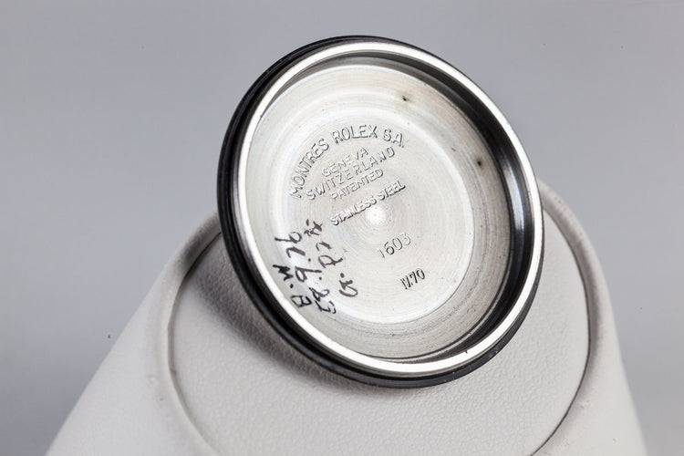 1970 Rolex DateJust 1603 Silver Dial