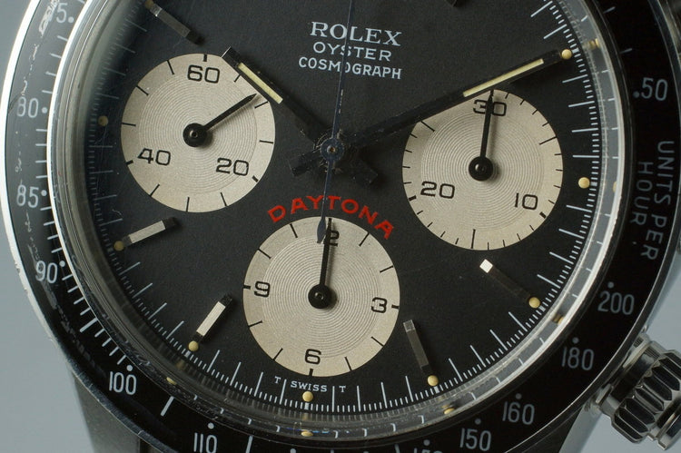 1985 Rolex Daytona 6263 Big Red Daytona Dial with Receipt