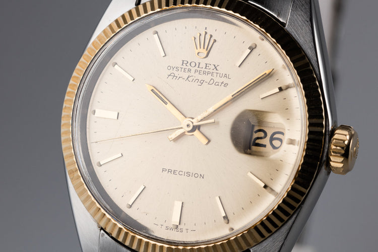 1970 Rolex Two Tone Air-King-Date 5701