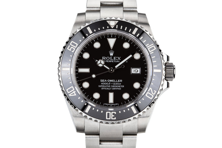 2015 Rolex Sea-Dweller 116600 with Box and Papers