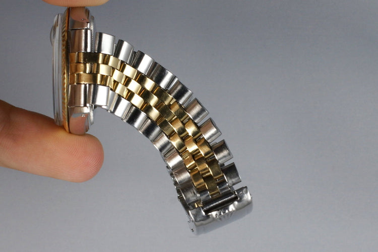 1967 Rolex Two Tone DateJust 1601 Silver Dial