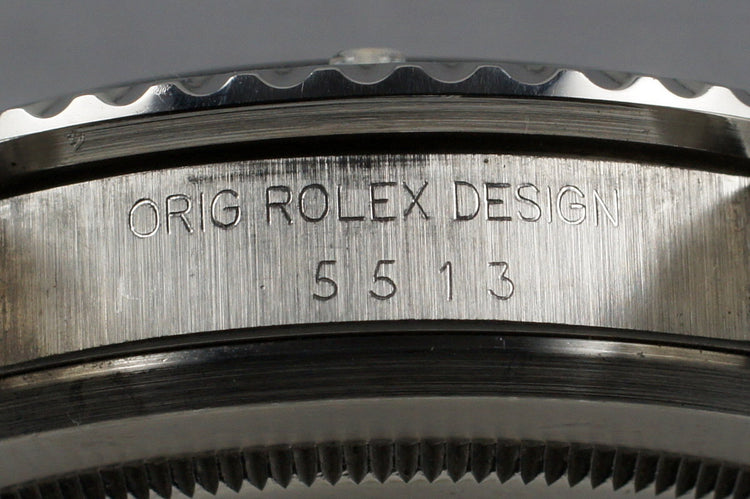 1984 Rolex Submariner 5513 with Rolex Service Papers