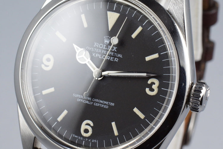 1969 Rolex Explorer 1 1016 with RSC Papers