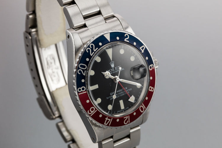 1979 Rolex GMT-Master 16750 "Pepsi"