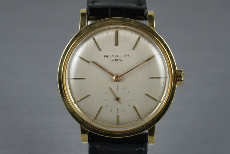 1960’s 18K YG Patek Philippe 3429