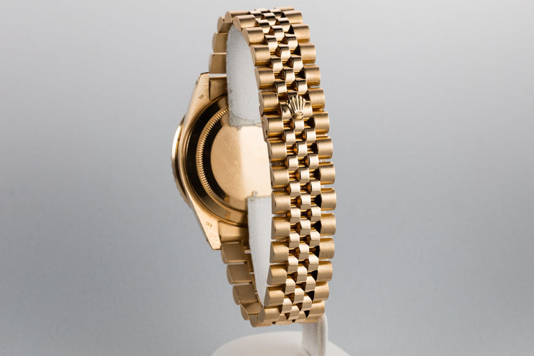 1984 Rolex 18K YG GMT-Master 16758 with Root Beer Nipple Dial