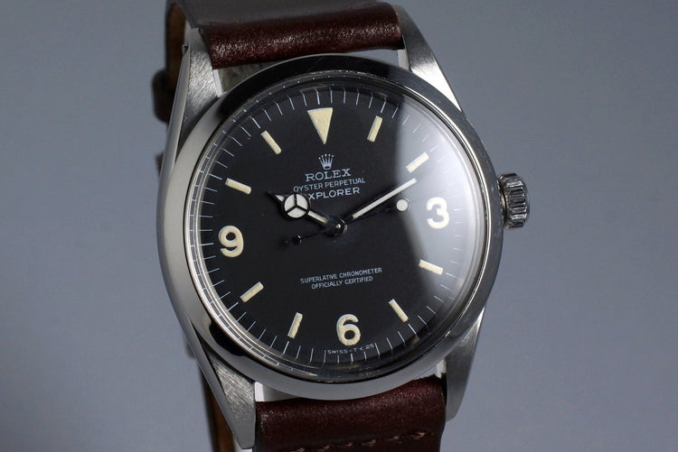 1969 Rolex Explorer 1 1016 with RSC Papers