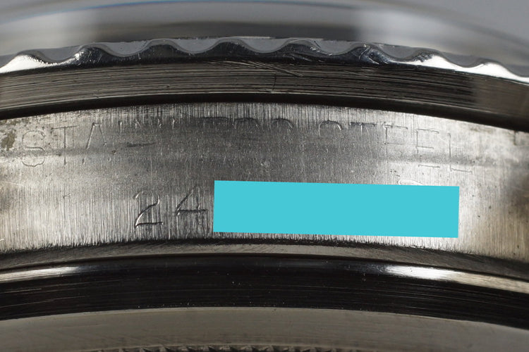 1968 Rolex Submariner 5512 4 Line Serif Dial