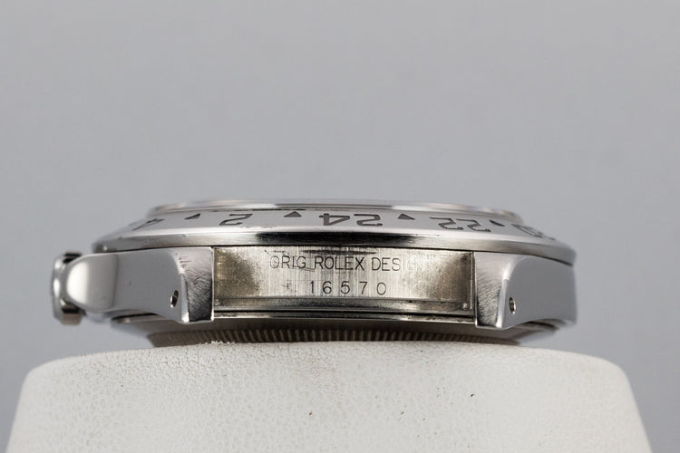 1995 Rolex Explorer II 16570 White Dial