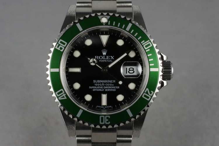 2006 Rolex Submariner 16610LV with Box and Papers