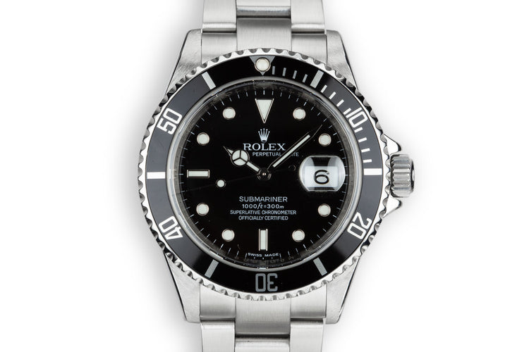 2007 Rolex Submariner 16610
