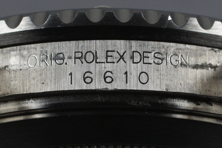 2000 Rolex Submariner 16610