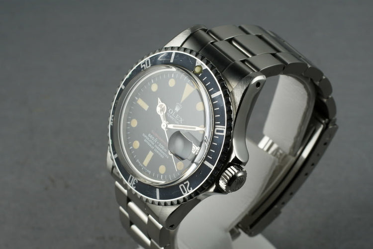 1972 Rolex Red Submariner 1680 Mark V
