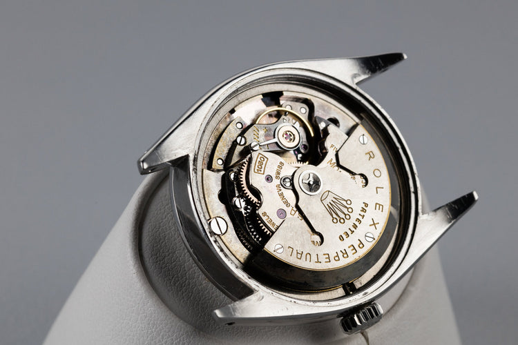 1957 Rolex Explorer I 6610 SWISS Only Gilt Dial with Service Papers