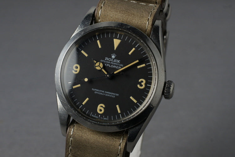 1969 Rolex Explorer 1 1016 with Yellow Lume