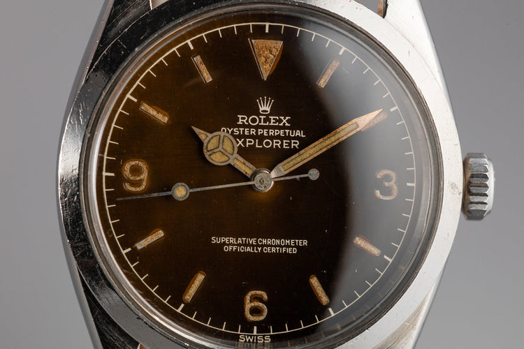 1960 Rolex Explorer 1016 with Tropical Gilt Dial