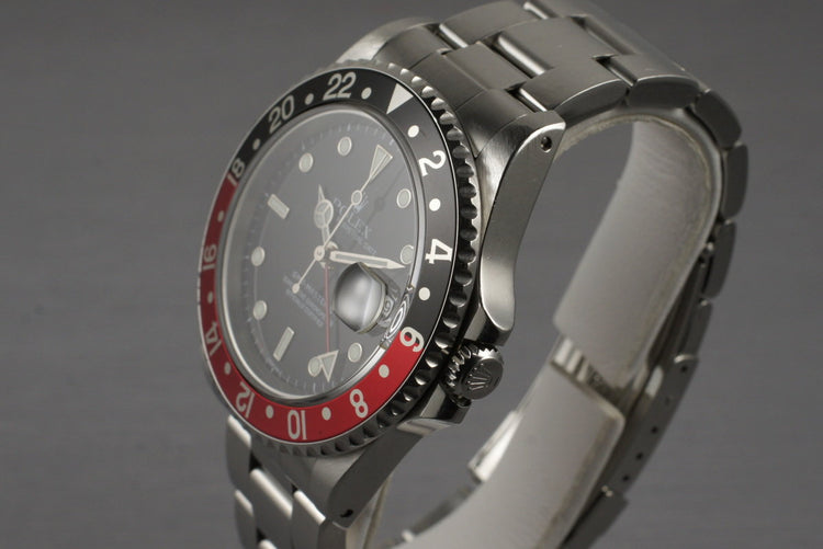 1997 Rolex GMT II 16710 with Papers