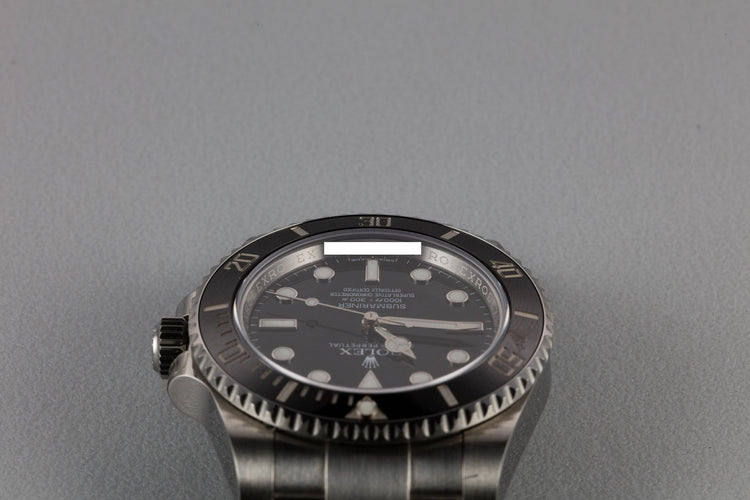 2018 Rolex Submariner 114060 with Box and Papers