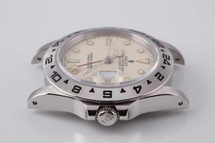 1984 Rolex Explorer II 16550 Cream Rail Dial