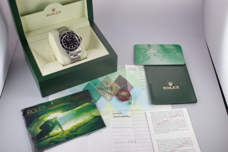 2006 Rolex Submariner 14060M with Box and Papers